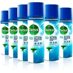 Image of Dettol Crisp Linen Disinfectant Spray 300ml PACK (6)