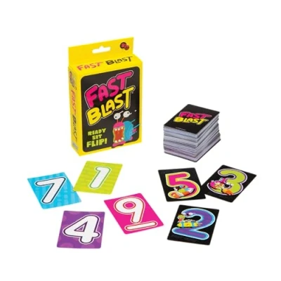 Image of PlayMonster Fast Blast Paced Card Stacking Family Game