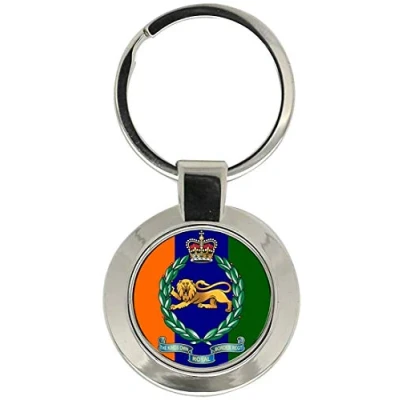 Image of Giftshop UK King&#039;s Own Royal Border Regiment, British Army Key Ring