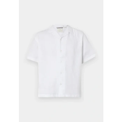 Image of Jack &amp; Jones Premium Jprcclawrence Resort Shirt Shirt, Men&#039;s, Size: Small, Bright white