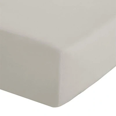 Image of Catherine Lansfield Easy Iron Percale Combed Extra Deep Double Fitted Sheet Cream