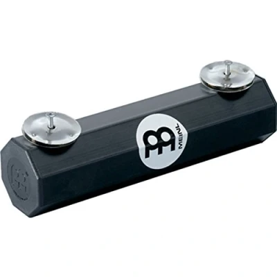 Image of Meinl Percussion Aluminum Jingle Shaker Medium Octagonal Shape Musical Instrument Aluminum, Black (JS88BK)
