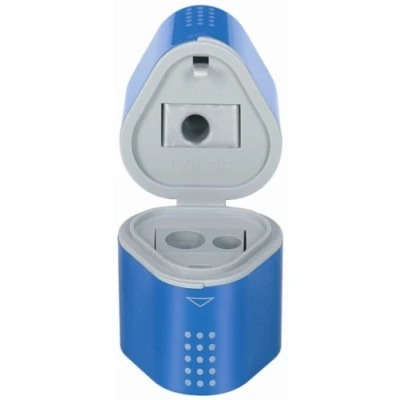 Image of Faber Catell Trio Sharpener Box GRIP 2002 Red/Blue assorted
