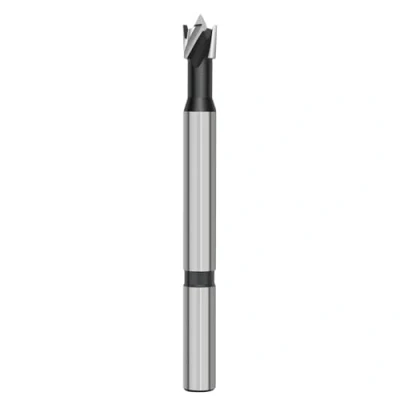 Image of HSAWBIT 8mm Forstner Drill Bit for Woodworking, Wood Bits Holes, Hinge Cutter (Ø8mm, length 90mm, Round Shank)