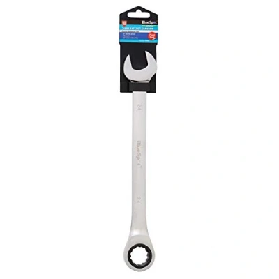 Image of Blue Spot Tools 05120 24mm Chrome Vanadium Ratchet Spanner Fixed Head
