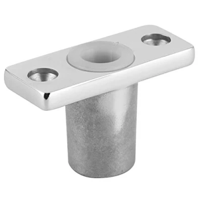 Image of aqxreight Marine 316 Stainless Steel TOP Mount Oar Lock Holder Oarlock Sockets for 1/2&quot; Shank