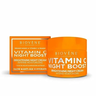 Image of Vitamin C Night Boost brightening Cream Intense moisturizing 50 ml