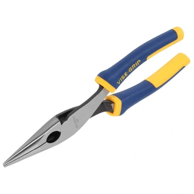 Image of Irwin Visegrip 10505504 Long Nose Plier with Moulded Handle