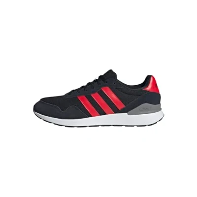 Image of adidas Men&#039;s Run 60s 4.0 Shoes, core Black/Pure Ruby/Grey Three, 9 UK