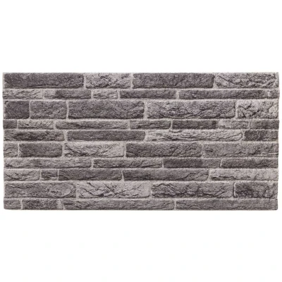 Image of vidaXL 3D Wall Panels 10 pcs Anthracite 100x50 cm EPS
