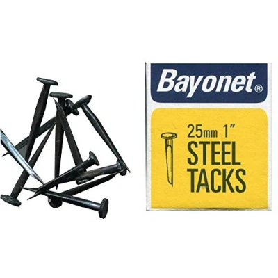 Image of Nail Tacks BLUED, 25MM (50G) Fasteners/Hardware, 1 X Qty 10210