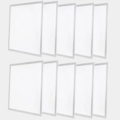Image of MOSSODOR 60x60 LED Backlit Ceiling Panel Light 10pcs Adjustable Colour Temperature German Engineered Long Power Factor Square