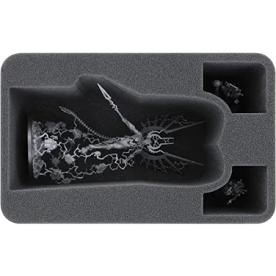 Image of Feldherr HSMFDG105BO foam tray compatible with Necrons C&#039;tan Shard of the Void Dragon