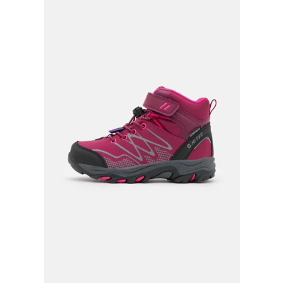 Image of Hi Tec Girls Blackout Mid Boots, Pink, 2 UK