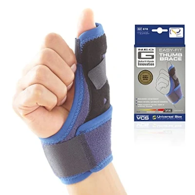 Image of Neo G Thumb Support Easy Fit Splint Carpal Tunnel for Arthritis Spica Trigger Thumb, Syndrome, Injuries Adjustable Compression