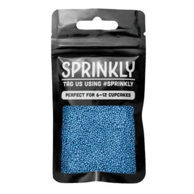 Image of SPRINKLY Glimmer 100&#039;s &amp; 1000&#039;s (No E171) Indigo 30g