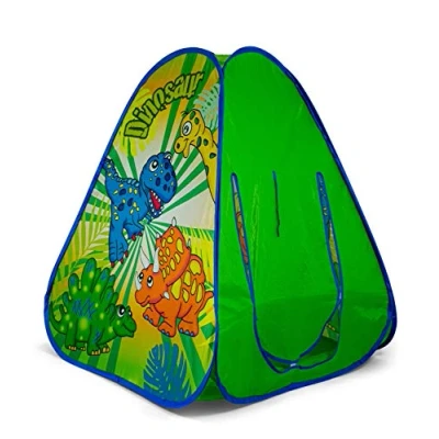 Image of OZBOZZ SV15482 DINOSAUR POP UP TENT, Green, 80 X 90 CM