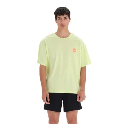 Image of Dagi Men&#039;s Short Sleeve Crew Neck View Regular T Shirt, hellgr&amp;uumln, S