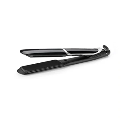 Image of BaByliss smooth Pro wide Hair Straighteners, Ceramic plates for styling, 35mm long and thick hair, Fast heat up, 5 settings up to 235C