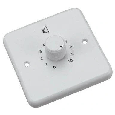 Image of DIGITECK Z3A WHITE 100V LINE VOLUME CONTROL 24W ATTENUATOR SWITCH P605E