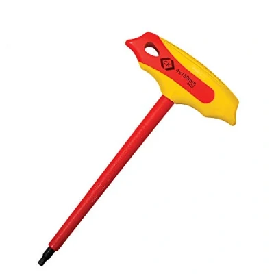 Image of C.K VDE T Handle Hex Key 4.0mm