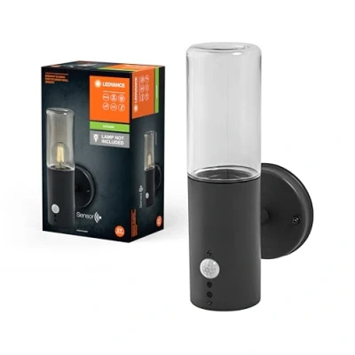 Image of LEDVANCE outdoor wall lamp Endura Classic Figo cylinder, sensor