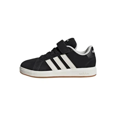 Image of adidas Grand Court 00s Shoes Kids, core Black/Off white/GUM10, 1 UK Child