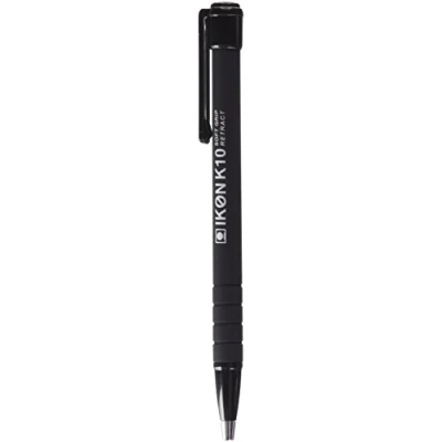 Image of Hainenko K10 01 Value 0.7 mm Soft Grip Retractable Ball Pen Black
