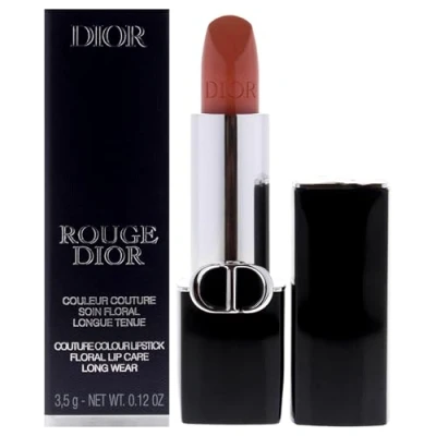 Image of Rouge Dior Couture Satin Lipstick 219 Rose Montaigne by Christian for Women 0.12 oz (Refillable)