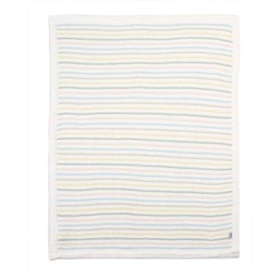 Image of Mamas &amp; Papas Knitted Blanket, Soft Pastel (70 x 90 cm)