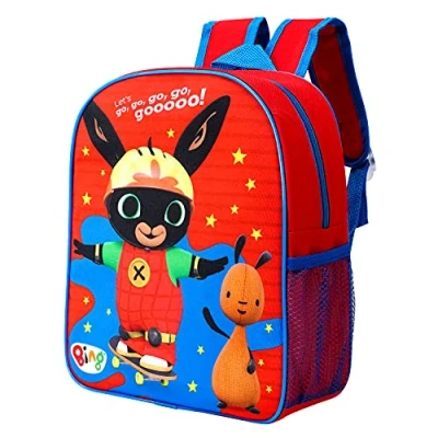 Image of fancy Bing Kids Childrens Backpack School Rucksack Travel Bag Boys Girls with side mesh pocket, Multicolour