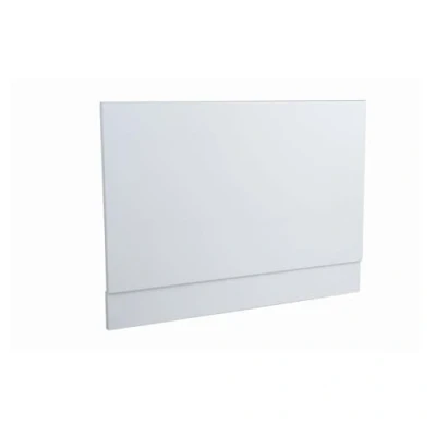 Image of NRG Bath Panel Bathroom Moisture Resistant Wood MDF End Panels Gloss White 800mm