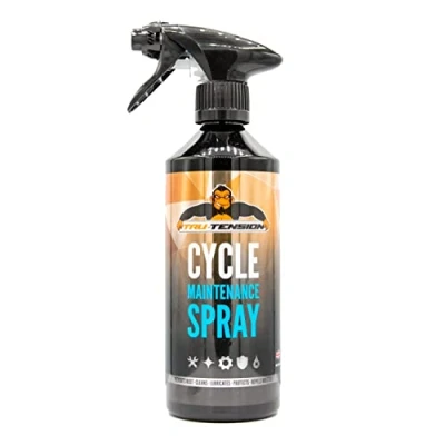 Image of Tru Tension Cycle Maintenance Trigger Spray No Hassle Road, Mountain &amp; E Bikes Cleaner Bicycle Tools Accessories 500ml