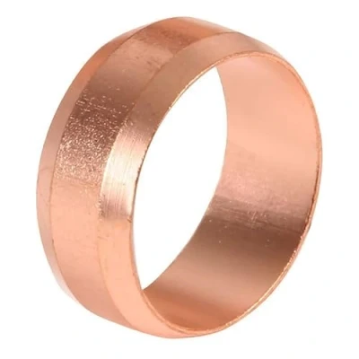 Image of 20mm MDPE Copper Olive (Known as Pipe Olive/Copper Olives/Imperial Compression Olives/Compression Olive/MDPE Also Available in 25mm)