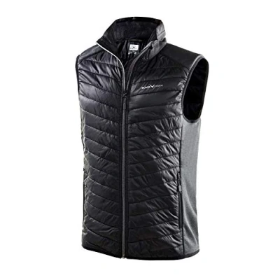 Image of Black Crevice Men&#039;s Sleeveless Gilet, Blue, Size XXL
