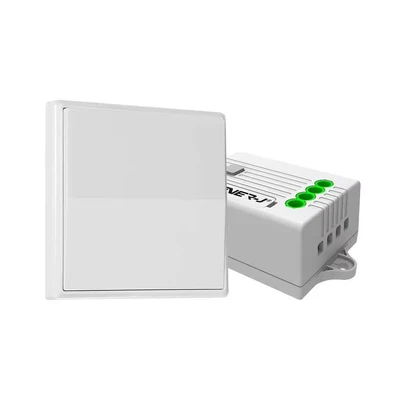 Image of Ener J 1 Gang Wireless Kinetic Switch Dimmable/Non Dimmable (white body)