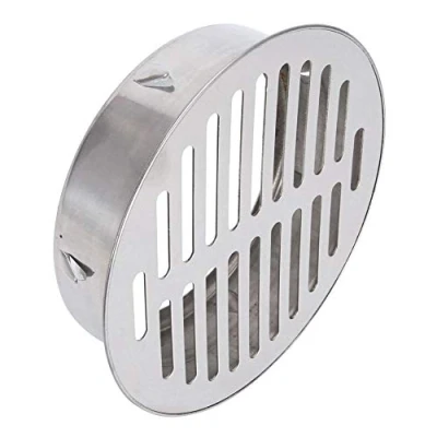 Image of Stainless Steel Balcony Roof Drain Outdoor Large Displacement Anti blocking Floor for Yard Use(160 Flat Mouth)