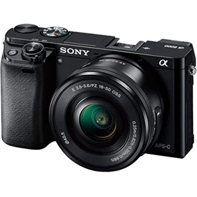 Image of Sony Alpha A6000 Mirrorless Digital Camera 24.3MP SLR with 3.0&quot; LCD Display (Black) 16 50mm Zoom Lens (Renewed)