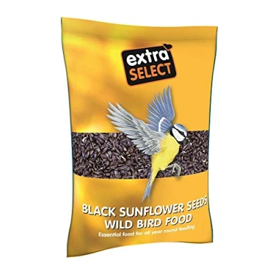 Image of Extra Select Black Sunflower Seed Wild Bird Food, 1 kg