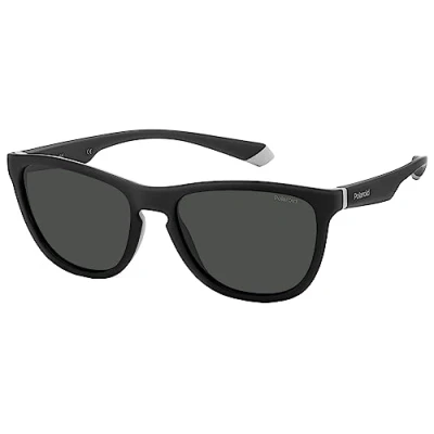 Image of Polaroid Unisex Sunglasses, Size: One Size, Black grey