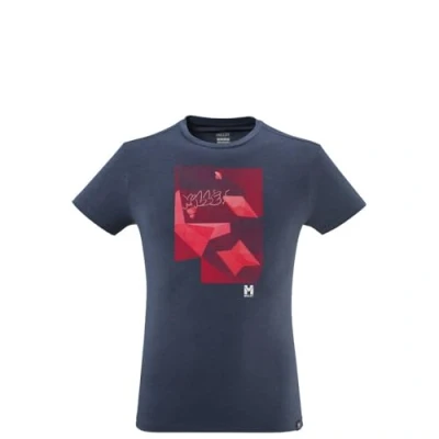 Image of MILLET Granite Ts Ss M Men&#039;s, Blue (New Logo), L
