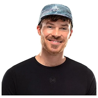 Image of Buff Adults Pack Packable Adjustable Lightweight Running Baseball Cap Stone Multi