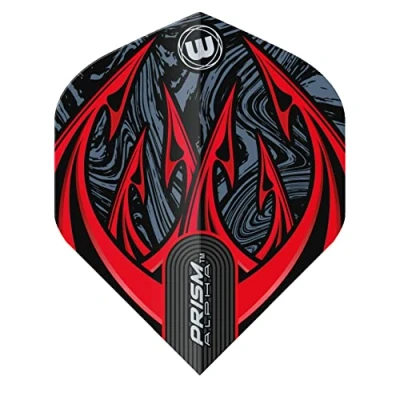 Image of WINMAU Prism Alpha Diablo Dart flights 1 set per pack (3 in total)