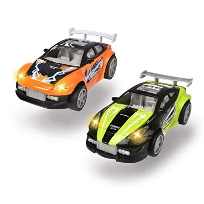 Image of Dickie Toys 203762000 Midnight Racer, 2 Assorted Vehicles