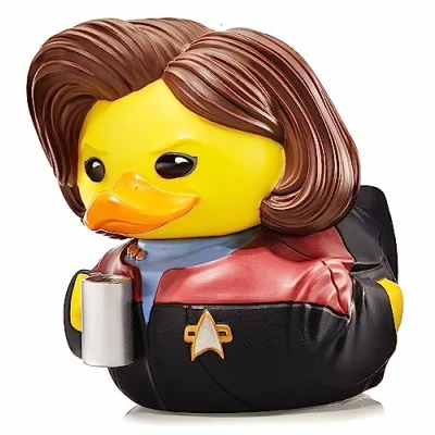 Image of TUBBZ Boxed Edition Kathryn Janeway Collectible Vinyl Rubber Duck Figure Official Star Trek Merchandise TV, Movies &amp; Video Games