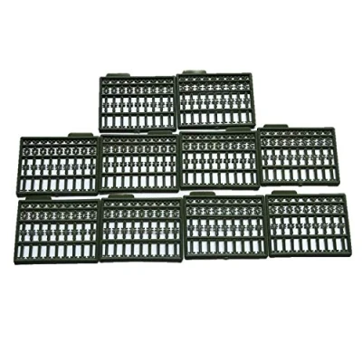 Image of 540 HAIR RIG EXTENDER BOILIE PELLET STOPS CARP COARSE FISHING TACKLE 10 PACKS LD