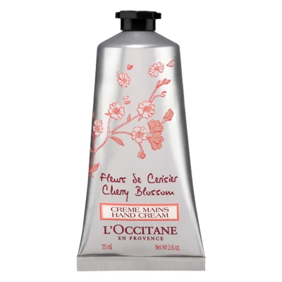 Image of L&#039;OCCITANE Cherry Blossom Petal Soft Hand Cream 75ml