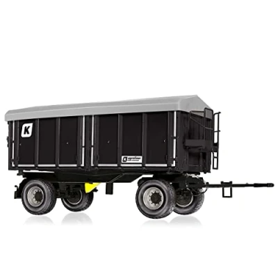 Image of Wiking 7867 Two axle, Three Sided Tilting Trailer, Black