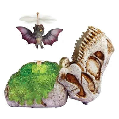 Image of MGA Entertainment GrossMos Flying Dino Blue, Interactive, Ages 6+ years