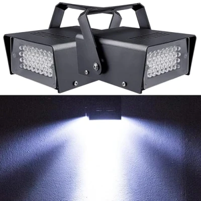 Image of 2Pack Mini Strobe Light, 32Led White Light for Parties, Disco Led Atomic Lights Lighting